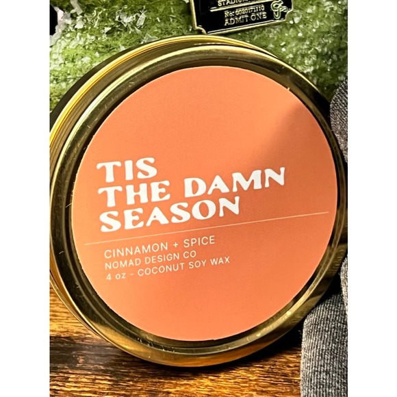 Tis The Dam Season 4 oz Candle Tin - Picture 2 of 11